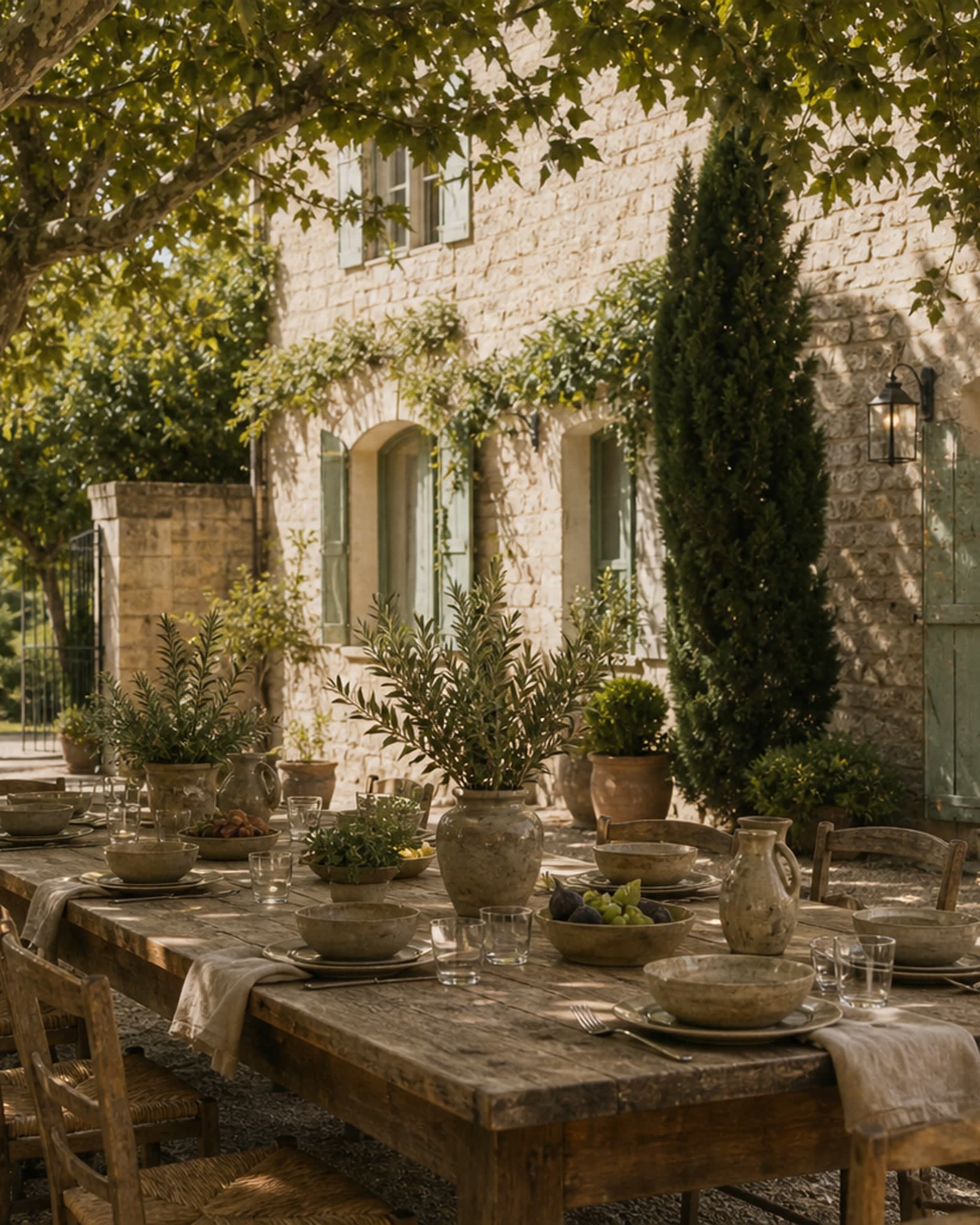 Stone street in Provence
