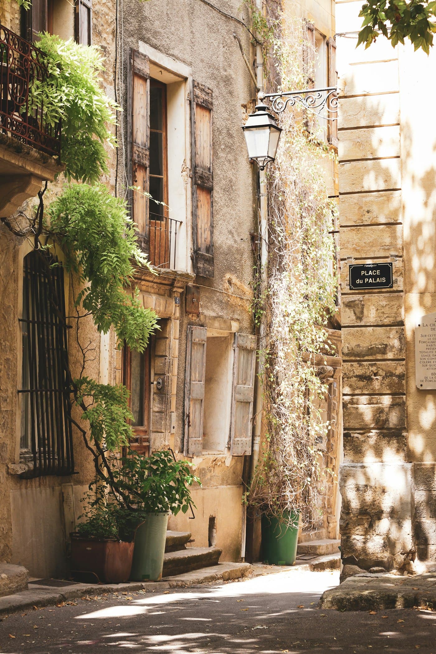 Stone street in Provence